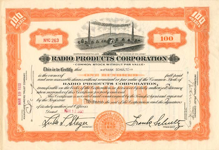 Radio Products Corporation